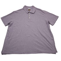 Foundry Supply Co Polo Shirt Mens 3XL Purple Casual Big Tall Short Sleeve - £12.55 GBP
