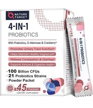 Nature Target Probiotics For Woman Powder 100 Billion Cf Us (**Read Description!) - £15.18 GBP