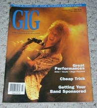 Click Canadian Club Band Gig Magazine 1989 Cheap Trick - £23.50 GBP