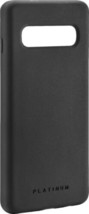 NEW Platinum Black Premium Silicone Gel Case for Samsung Galaxy S10 Smar... - $5.89