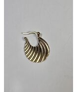 Brazil Hoop Earrings - Gold Plated - $9.99