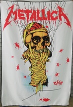 METALLICA One FLAG CLOTH POSTER BANNER CD Thrash Metal - $20.00
