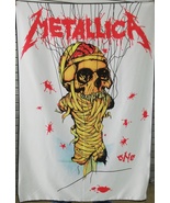 METALLICA One FLAG CLOTH POSTER BANNER CD Thrash Metal - £14.95 GBP