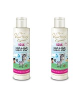 2 Pieces Kids Hand Face Liquid Soap Donkey Milk Creme Caramel Free Ship - £50.18 GBP