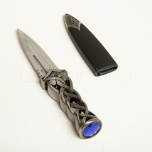Celtic Knot &#39;Jeweled&#39; Athame Wicca Wiccan Pagan Ceremonial Knife 9.25&quot; D... - £747.62 GBP