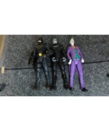 Lot Of 3 DC Comics Batman Adventers 12&quot; Tall Action Figures Battle Pack ... - $474.79 MXN