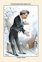 Puck Magazine: Puckographs, Mark Twain by Joseph Keppler - Art Print - £17.25 GBP+