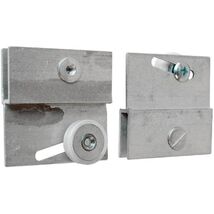 Prime-Line M 6054 Frameless Sliding Shower Door Top Bracket, 3/4 inch, Flat - $28.25 CAD