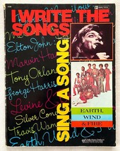 I Write The Songs Book-Sheet Music-Paperback-Vtg 1975 - $13.99