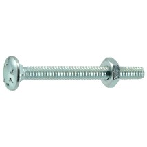 10-24 x 2&quot; Zinc Plated Steel Coarse Thread Carriage Bolts - £9.16 GBP+