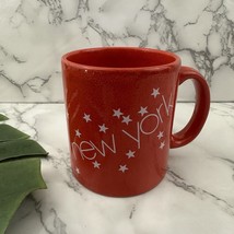 Waechtersbach Vintage New York Red White Coffee Mug Stars West Germany Cup - $24.74