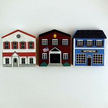 Cat's Meow Style Wooden Houses Village Home Decor Chtistmas Decoration Lot 3 image 4