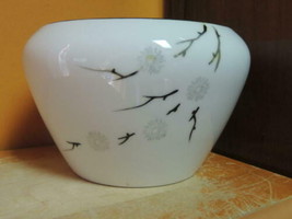 Hand Painted marked RS Germany 6.75&quot; Bowl c1930 Porcelain Tulowice art deco - £12.94 GBP