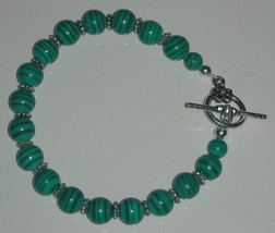 Gorgeous African Malachite Beads Bracelet - $29.99