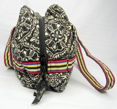 Vera Bradley Purse Black and White Barcelona 14&quot; x 8&quot; - $24.70