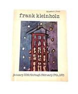 Frank Kleinholz Paintings &amp; Drawings 1942-1972 Exhibition Catalog ACA Ga... - $45.47 CAD