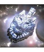 HAUNTED NECKLACE THE SACRED WOLF KING&#39;S PATH SECRET OOAK MAGICK MAGICKAL - $327.77