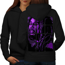 Bob Marley Face Celebrity Sweatshirt Hoody Bob Head Women Hoodie Back - £17.57 GBP