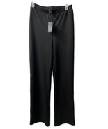 SBetro Women Black Size M Stretchy Work out Yoga Flare Pull On Pants NWT - £16.64 GBP