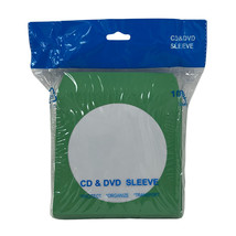 Green Color Paper CD Sleeves with Window &amp; Flap - $11.74+