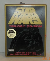 Vintage Star Wars Trilogy CD-Rom Limited Edition Windows/Mac) 1995 Pc Game Rare - £26.44 GBP