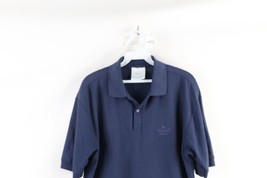 Vintage 90s Mens Medium Faded Spell Out Jaguar Racing Collared Golf Polo Shirt - £31.61 GBP