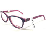 Converse Niños Gafas Monturas K022 Rosa Morado Goma Ojo de Gato 49-15-120 - $18.49