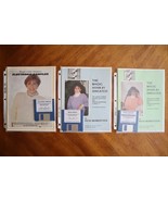 Lot 3x Ricki Mundstock Booklet Knitting Machine Magic Aran Sweater 1 &amp; 2... - $388.75 MXN