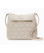 New Kate Spade Signature Spade Flower Swing pack Crossbody Dark Beige / ... - $154.92 CAD