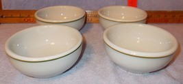 Vintage Four Lawrence Vitrified China  5 inch Shenango Restaurant Ware Bowls - $29.95