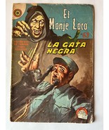 Vintage Mexican EL MONJE LOCO #63 LA GATA NEGRA TERROR HORROR comic book... - $30.84