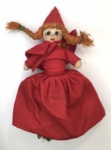 Vintage Topsy Turvy Flip Doll Dippity Flip Red Riding Hood Wolf Grandma - £23.09 GBP