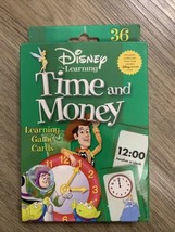 Disney Time and Money Learning Game Cards 36 Cards Educational NEW - $6.55