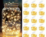 18 Pack Fairy Lights Battery Operated Mini String Lights-3.3Ft 20 Led Si... - £14.22 GBP