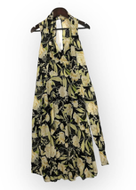 Floral Midi Dress Sz 0 Halter Scarf White House Black Market Dresses  - £42.66 GBP