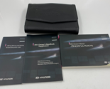 2011 Hyundai Sonata Owners Manual Handbook Set with Case OEM J01B08044 - $17.99