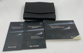 2011 Hyundai Sonata Owners Manual Handbook Set with Case OEM J01B08044 - £14.15 GBP