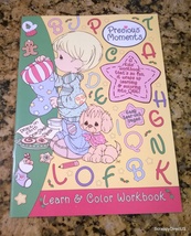 2006 PRECIOUS MOMENTS LEARN  AND COLOR WORK BOOK  - £7.88 GBP