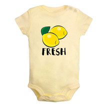 Lemon Fresh Lemonade Novelty Romper Newborn Baby Bodysuits One-Piece Jumpsuits - £8.24 GBP