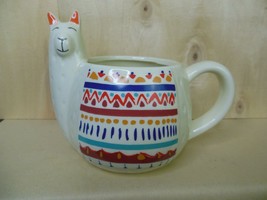 llama Mug or Planter Hand Painted Large - £11.74 GBP