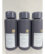 (3) The One Purple Shampoo by Kristin Ess Reduce Brass Blonde 10 oz Shampoo - $483.46 MXN