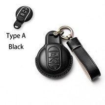 Leather Car Key Case Cover For S One Jcw F54 F55 F56 F57 F60 Clubman Countryma - £34.91 GBP