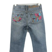 Rocawear Junior&#39;s Jeans Distressed Blue with Lotus Design on Back Pocket... - £34.61 GBP