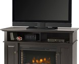Delaney 48&quot; Media Fireplace-Rustic Brown - $564.99