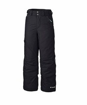 Columbia Kids Snowpants Spring Winter Pants Adjustable Waist Black Size XS - £45.82 GBP