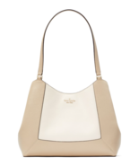 New Kate Spade Lena Large Triple Compartment Shoulder Bag Light Sand / D... - $139.41