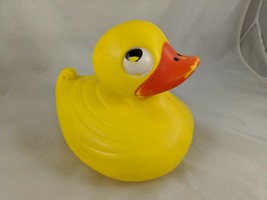 Yellow Rubber Duck Ducky Bubble Bath Plastic Mold 7 Inch Purex Hanna Bar... - £8.81 GBP