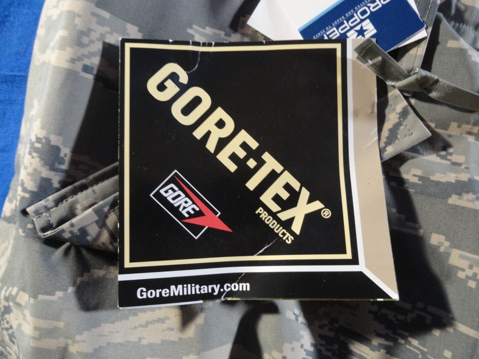 PROPPER GORE-TEX PANTS ALL PURPOSE ENVIRONMENTAL CAMO ABU TIGER STRIPE APECS ML Item image 2