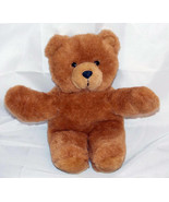 International Silver Co. Teddy Bear Plush Brown Stuffed Vintage - $21.76 CAD