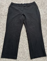 Investments Black Dress Pants Women Plus Size 18WS (Measure 39x28) - £10.01 GBP